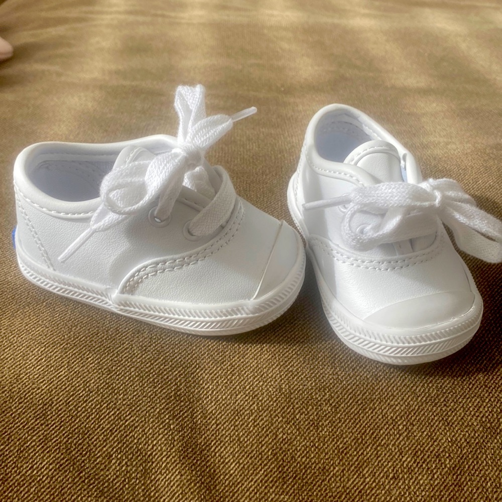 All white Keds size 1inf